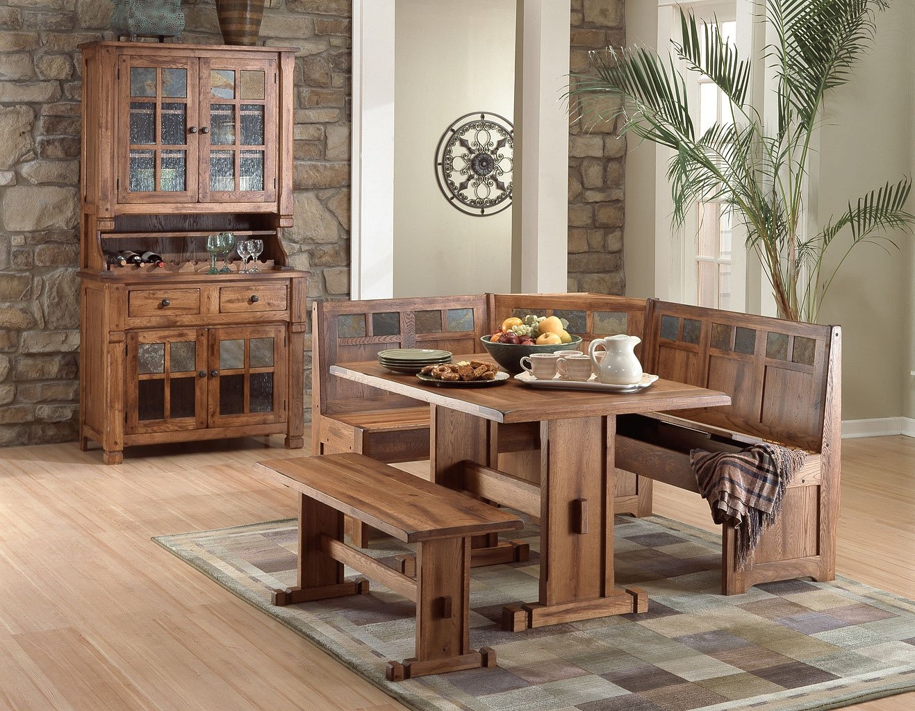 Shop our 4pc Set: Sedona Breakfast Nook Set by Sunny Designs